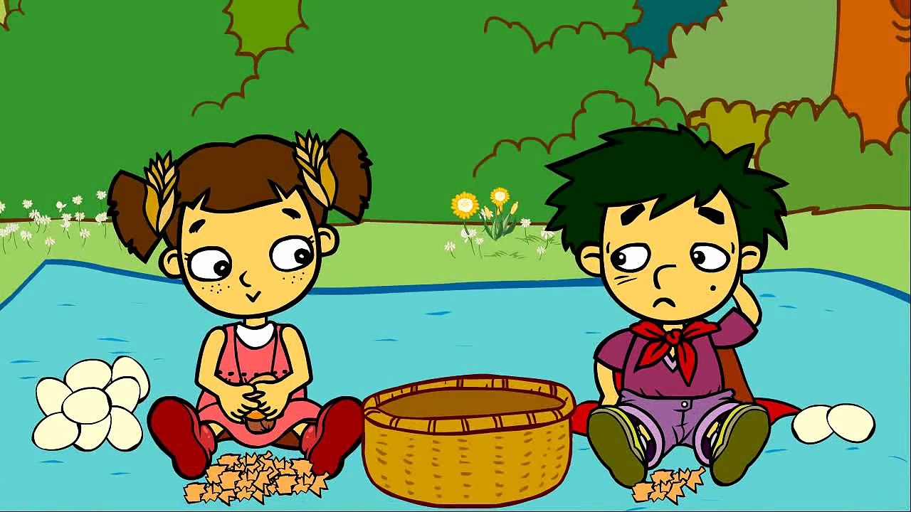 Le pique-nique au village de Geni - Dessin animé éducatif Genikids