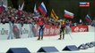 Шипулин и Фуркад финиш-Shipulin vs Fourcade Finish. Биатлон. Ханты-Мансийск