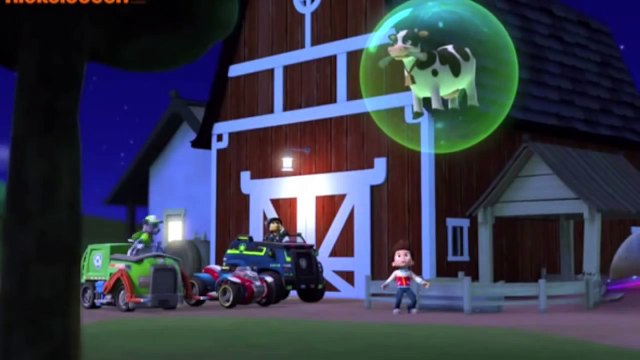 La pata de la patrulla de Cachorros Guardar el Espacio Extraterrestre a los Cachorros Guardar un Flying Frog 009 - 2016