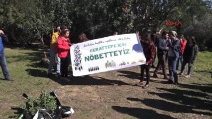 Antalya Üniversitelilerden Cerattepe'ye Destek Eylemi