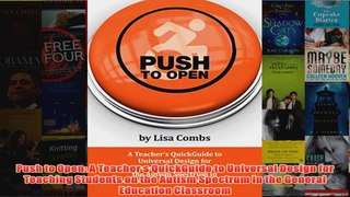 Download PDF  Push to Open A Teacher s QuickGuide to Universal Design for Teaching Students on the FULL FREE