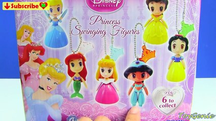 Disney Princess Swinging Figures Gacha Balls Surprise Capsules Belle Ariel
