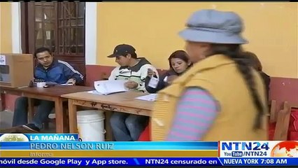 Primeros sondeos muestran el No como ganador en el referendo reeleccionista en Bolivia