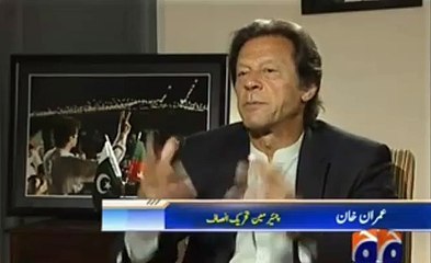 Imran Khan answers on a question regarding his contradiction on PIA issue and KP doctors strike issue