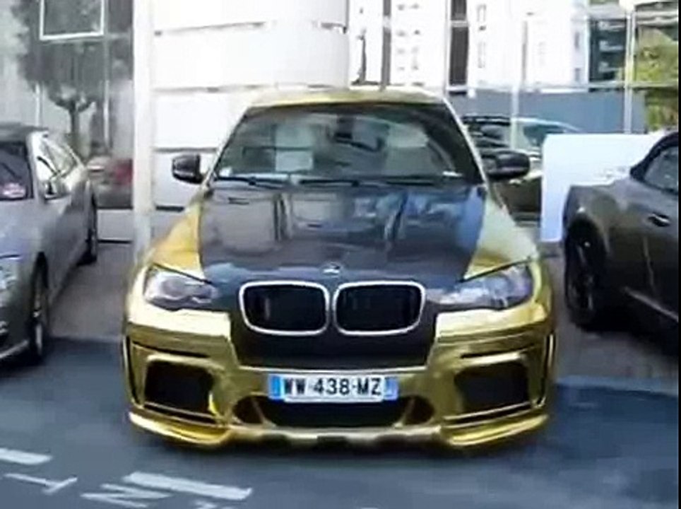 БМВ Х6 Цвет Золото , супер!