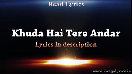 Khuda Hai Tere Andar (Ghayal Once Again) - Full song with lyrics - Arijit Singh