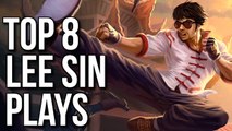 8 Best Lee Sin Plays 2015 - Montage (League of Legends)