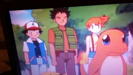 Ash catches charmander