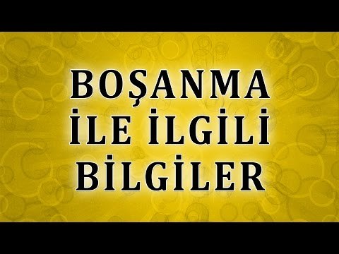 Boşanma ile ilgili bilgiler - Sorularla İslamiyet