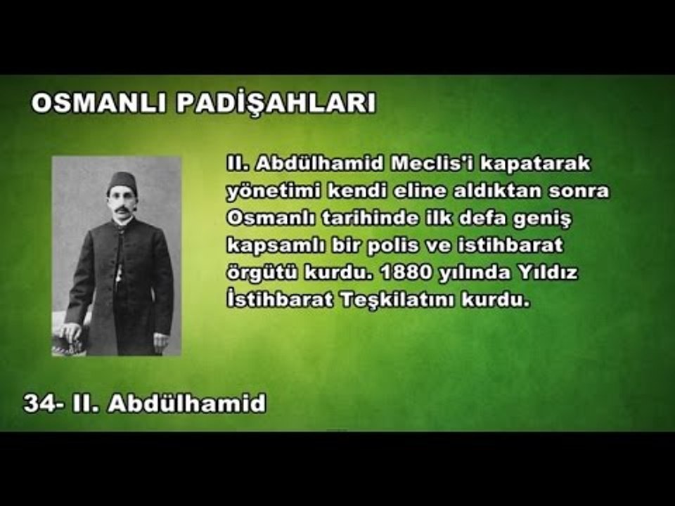 34 - II. Abdülhamid