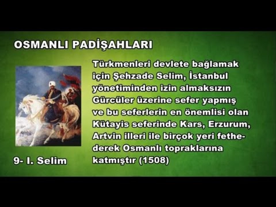 09 - I. Selim