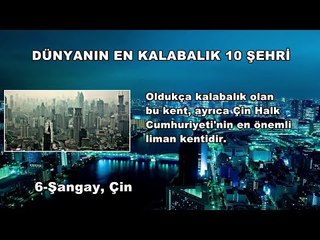 Dünyanın En Kalabalık 10 Şehri