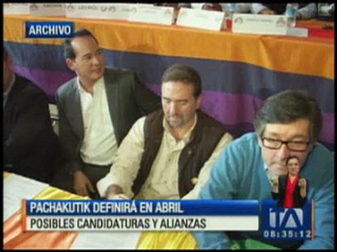 Pachakutik definirá en abril posibles candidaturas y alianzas