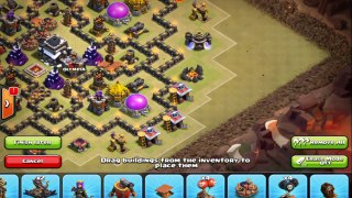 Clash of Clans  [ Anti 3 stars] - Town hall 8 2016 - Anti Dragons, Hogrider