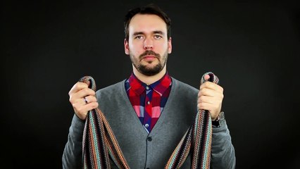 Как правильно завязывать мужской шарф
