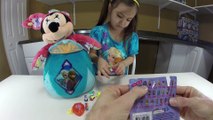 DISNEY FROZEN SURPRISE EGGS MLP LPS Hello Kitty Surprise Toys w_ Minnie Mouse Easter Edition Plush