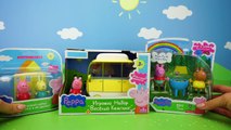 Свинка Пеппа Веселый кемпинг Игрушечная машинка и герои мультика Peppa Pig Кролик Ребекка Пони Педро