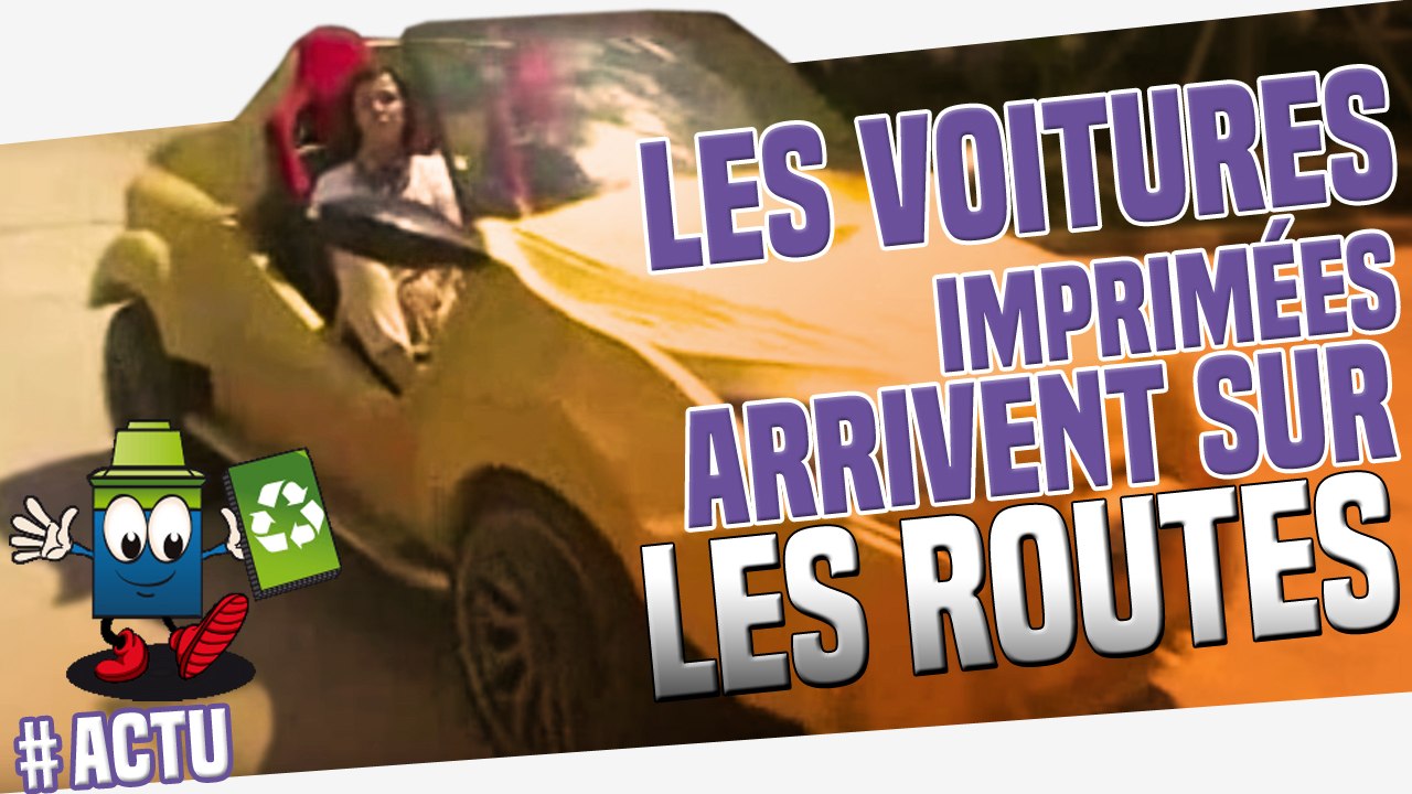 Les voitures imprimées font leur apparition