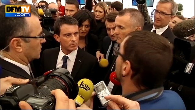 Prenez en compte la nécessité de réformer le pays , lance Valls à un syndicaliste