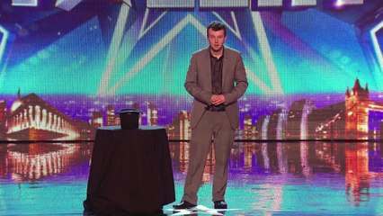 Chris Nicholson folds on stage | Britain's Got Talent 2014