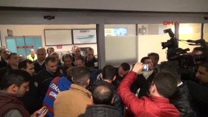 Salih Dursun Trabzon'da Omuzlarda Karşılandı