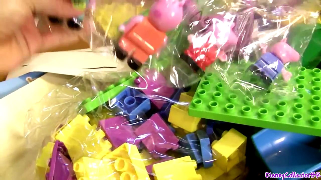 Peppa Pig Blocks Mega Amusement Park Nickelodeon Parque de Atracciones Juego Construcciones Bloques