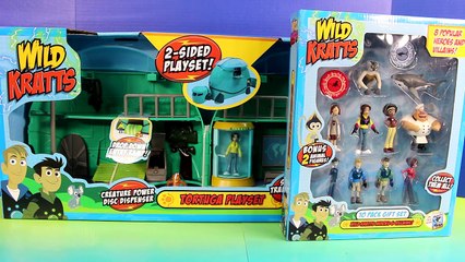 Wild Kratts Tortuga Playset 2 Sided Playset Creature Power Disc Dispenser