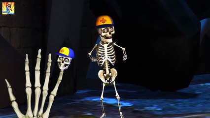 Finger Family Skeleton | Crazy Skeleton Finger Family | 3D Funny Skeletons Finger Family Rhyme