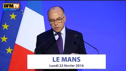 En visite au Mans, Cazeneuve salue l'action des centres d'accueil de migrants