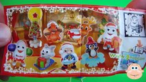 Kinder Surprise Eggs New Special Edition Large Chocolate Santa Christmas Toys Opening & Un