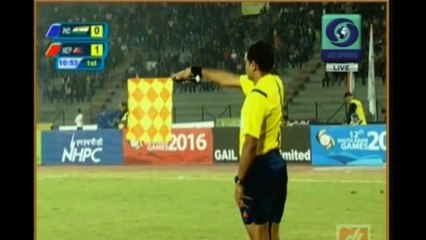 SAG Mens Football Final Nepal Vs India