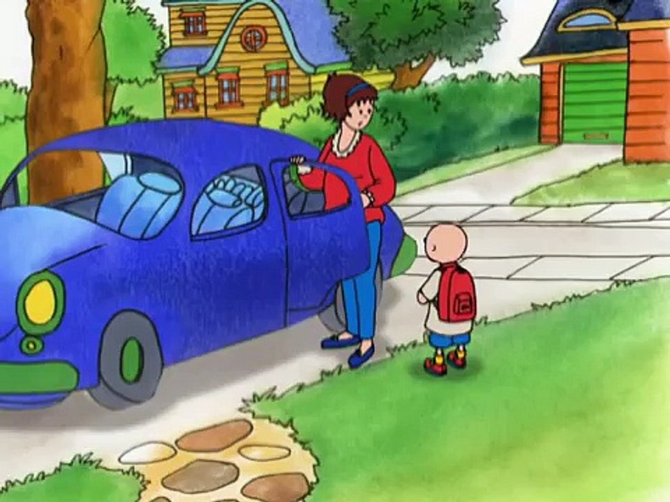 Caillou ESPAÑOL - Caillou duerme en casa de Leo (S01E54)