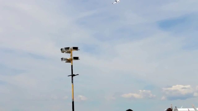 Самолет упал на авиашоу в мадриде