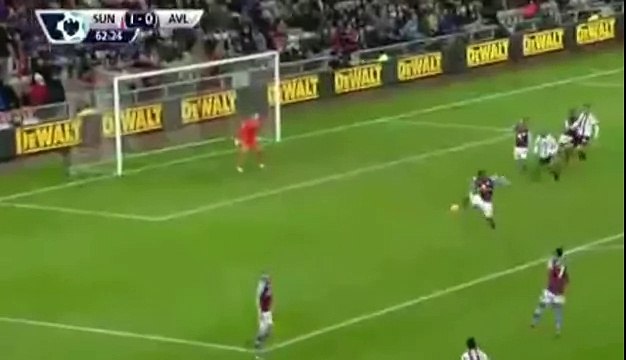 Сандерленд 1 - 1 Астон Вилла 66 мин тайма обзор 02.01.2016