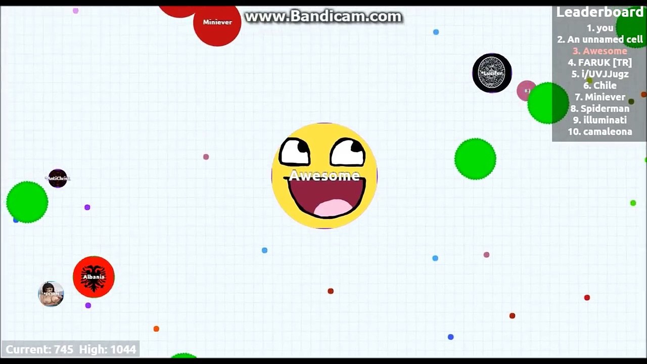 Agar.io Solo 1000 mass Episode 05