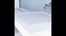 Slope Sink model Luxury Sinks, tops, cabinets design by EgoBath