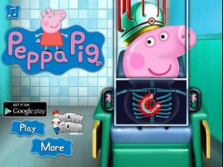 Peppa Pig Surgeon/Свинка Пеппа играем в Больницу