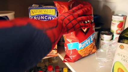 Fat Spiderman vs Venom | Mini Movie - Real Life Superhero Battle!