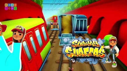 SUBWAY SURFERS Finger Family - Nursery Rhymes