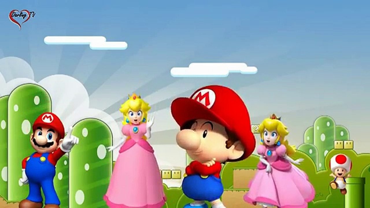 Nursery Rhyme Mario Finger Family Nursery Rhymes Songs with Lyrics and Action Playlist