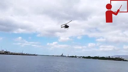 Funny Video: Helicopter Crashes In Pearl Harbor