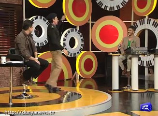 Dunya News- Mazaaq Raat-part ALL-2016-02-22-Pakistan Hockey Team Joins V._4