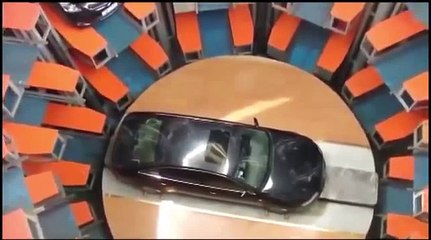 Необычная подземная стоянка