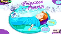 Disney Frozen Games - Baby Anna Arm Surgery - Baby Videos Games For Girls