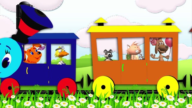 Паровоз-воз-воз, паровозик. Песенка для самых маленьких. Наше_всё!