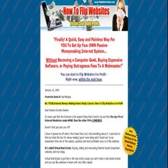 How To Flip Websites Home Study Course