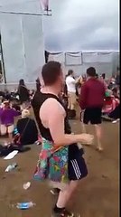 Watch This Guy Totally Nail Uptown Funk At Music Festival