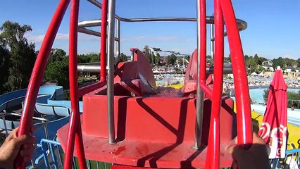 Rosso Kamikaze Water Slide at Odissea 2000