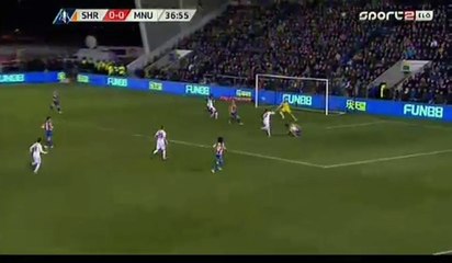 Chris Smalling Goal - Shrewsbury Town 0-1 Manchester United 22.02.2016 HD