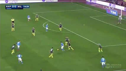 Lorenzo Insigne Super Chance - Napoli v. AC Milan 22.02.2016 HD -